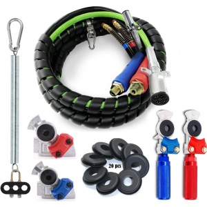 12ft Air Line & ABS Bundle Kit (with Bracket Mount Gladhands)