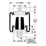 Cabin Air Spring for Freightliner Replaces 184-0977-000, 7205