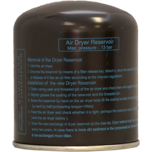 Air Dryer Cartridge Replaces 109994