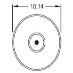 Trailer Air Spring Replaces S-29892, W01-358-8539, 1R13-188