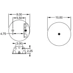 Air Spring for Volvo Replaces 3934699, 8079902, 20733034, 8829