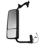 Driver Side Black Heated Door Mirror for  2004-2017 Volvo VNL