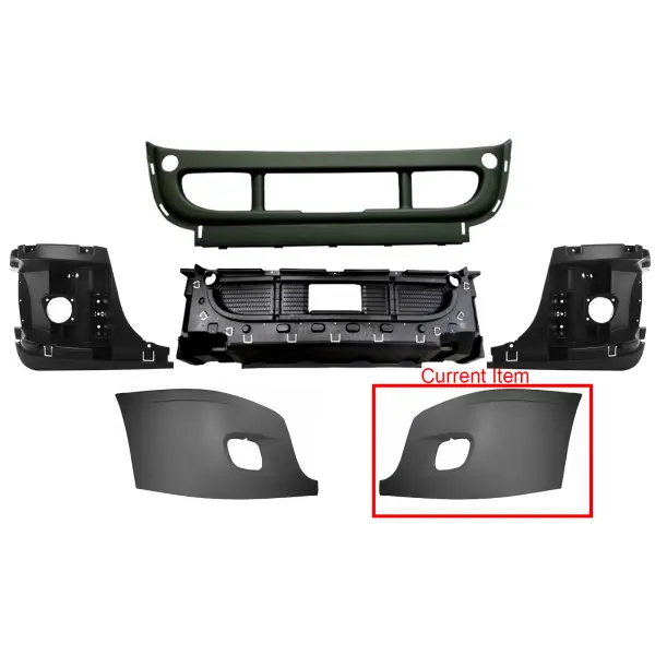 Outer Cover w Fog Light Hole for 2008-2017 Freightliner Cascadia