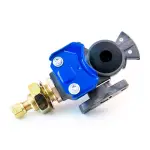 Blue Service Gladhand with Shut-off Valve Replaces 441072