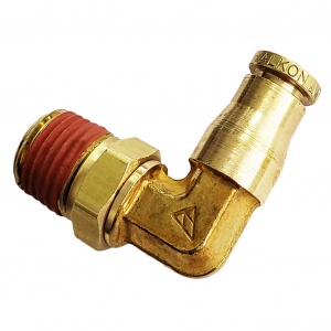 Push To Connect Brass Male Fitting Elbow 1/4