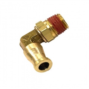 Push To Connect Brass Male Fitting Elbow 1/4